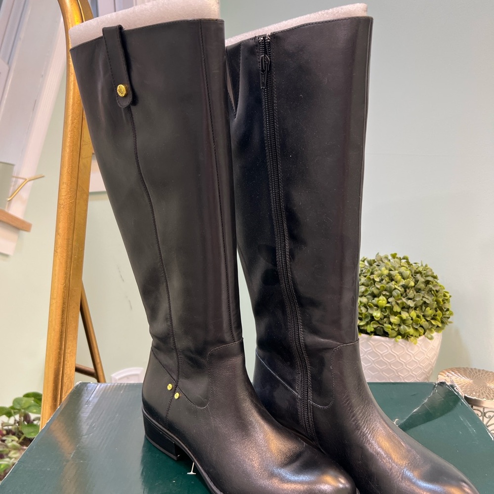 NEW Ralph Lauren Masika Black knee boots